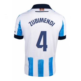 Real Sociedad Martin Zubimendi #4 Heimtrikot 2023-24 Kurzarm